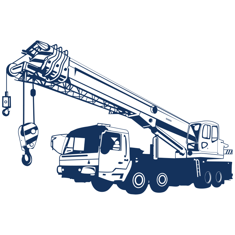 Mobile/Truck Crane model
